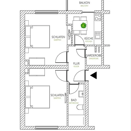 Glueck Auf Schleiermacherstrasse Apartman Duisburg